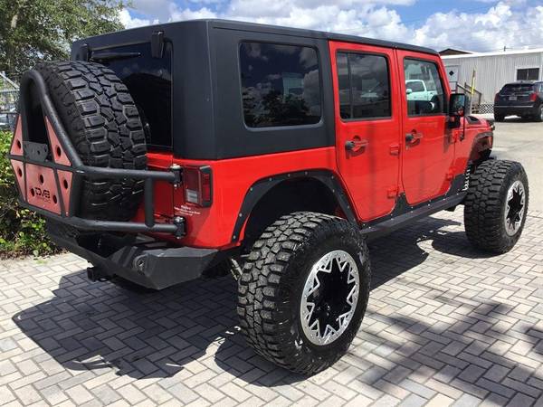 2014 Jeep Wrangler Unlimited Rubicon - Lowest Miles / Cleanest Cars... for sale in Fort Myers, FL – photo 7