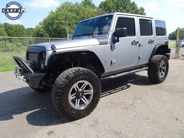 Jeep Wrangler 4x4 Lifted 4 Door Manual SUV Bluetooth Winch Low Miles for sale in northwest GA, GA – photo 7