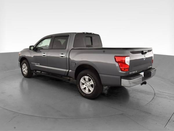 2019 Nissan Titan Crew Cab SV Pickup 4D 5 1/2 ft pickup Gray -... for sale in Albuquerque, NM – photo 7
