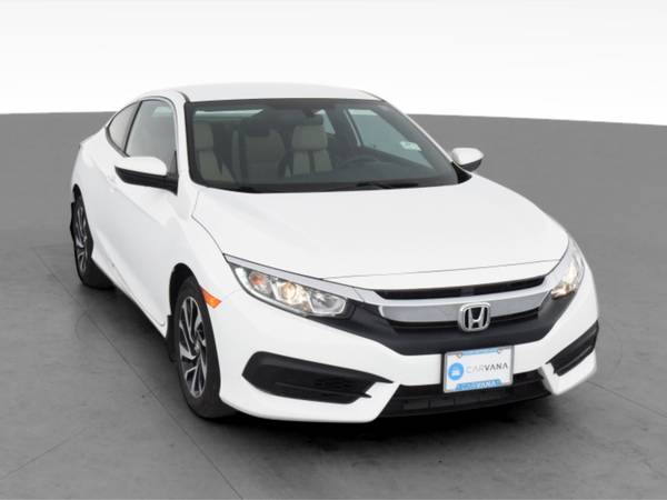 2017 Honda Civic LX Coupe 2D coupe White - FINANCE ONLINE - cars &... for sale in Battle Creek, MI – photo 16
