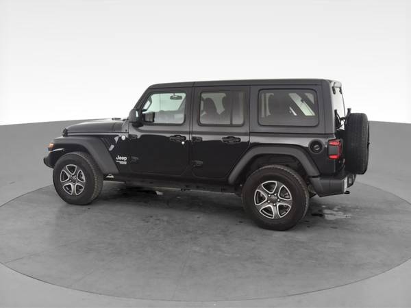 2020 Jeep Wrangler Unlimited Sport S Sport Utility 4D suv Black - -... for sale in Palmdale, CA – photo 6
