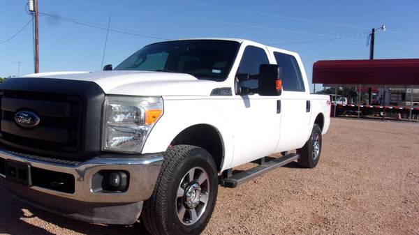 2013 Ford Super Duty F250 Crew CAB 4X4 - LEATHER - FX4 - 85 K Miles for sale in Lampasas, TX