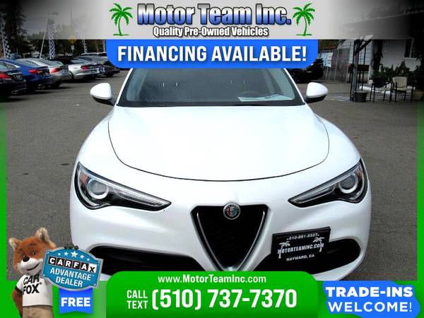 371/mo - 2018 Alfa Romeo Stelvio AWD PRICED TO SELL! - cars & for sale in Hayward, CA – photo 3