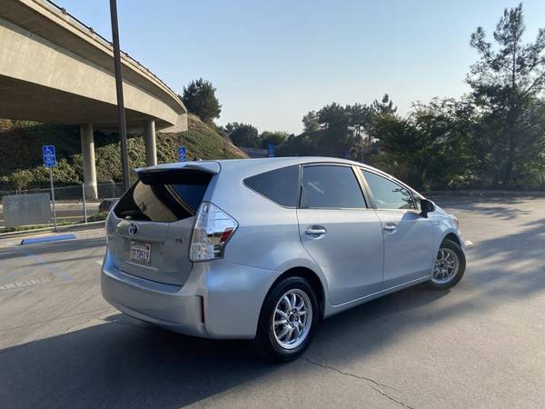 2014 Toyota Prius v Five hatchback Sea Glass Pearl - cars & trucks -... for sale in montrose, CA – photo 4