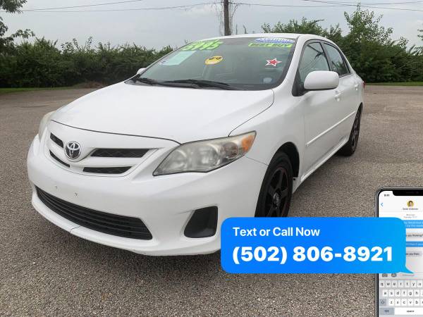 2011 Toyota Corolla LE 4dr Sedan 4A EaSy ApPrOvAl Credit Specialist... for sale in Louisville, KY