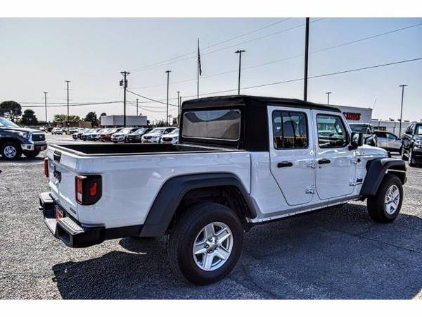 2020 Jeep Gladiator Sport S pickup Bright White Clearcoat - cars &... for sale in El Paso, TX – photo 11