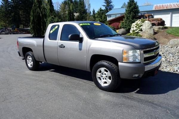 2007 Chevrolet Silverado 1500 LT1 Ext Cab 4WD 5 3L V8! GREAT for sale in PUYALLUP, WA – photo 7