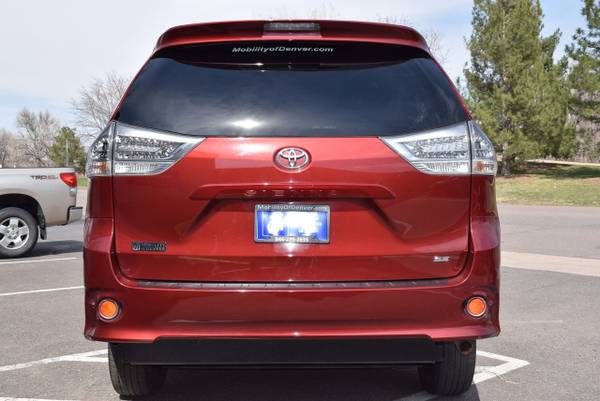 2017 Toyota Sienna SE FWD 8-Passenger RED - - by for sale in Denver, NM – photo 7