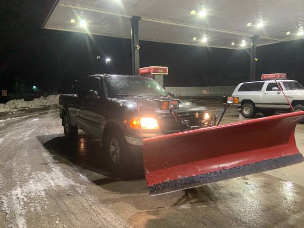 Ford F-150 4X4 5 4 PLOW TRUCK WESTERN PLOW strong ready for work for sale in Anoka, MN – photo 2
