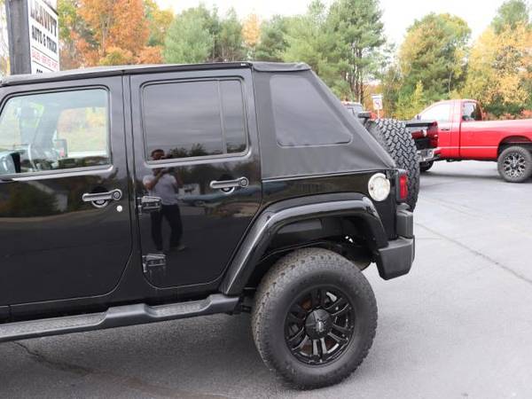 2014 Jeep Wrangler Unlimited SAHARA BRAND NEW TOP AFTERMARKET WHEELS... for sale in Plaistow, ME – photo 6