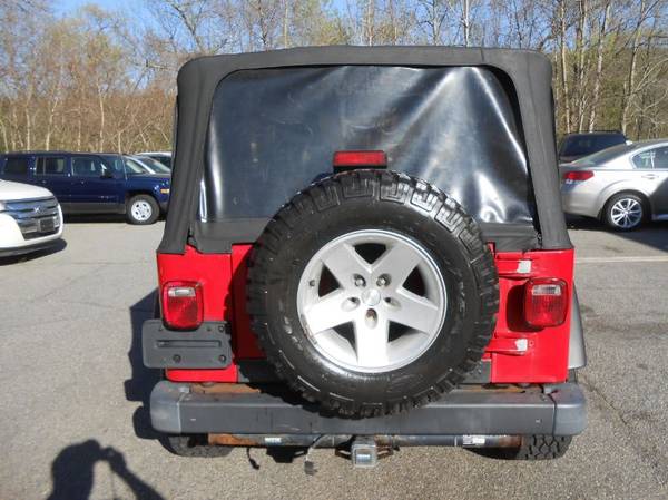 2004 Jeep Wrangler Rubicon suv Flame Red for sale in Ringwood, NJ – photo 4