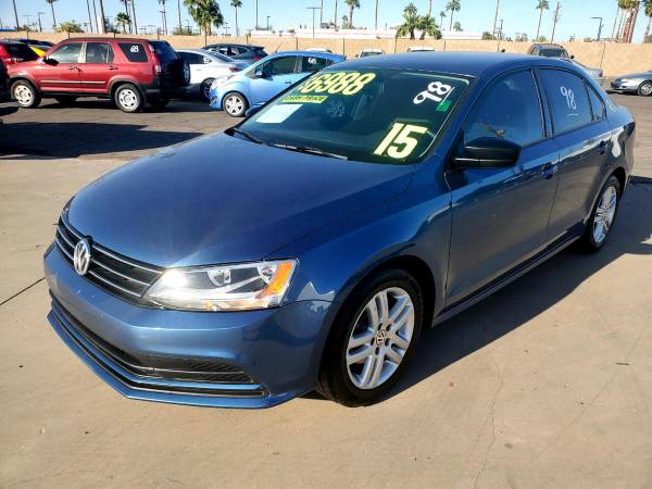 2015 Volkswagen Jetta S 6A FREE CARFAX ON EVERY VEHICLE - cars &... for sale in Glendale, AZ – photo 2