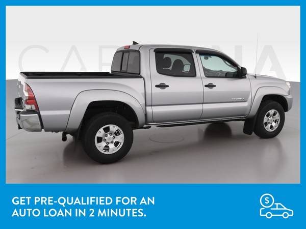 2015 Toyota Tacoma Double Cab PreRunner Pickup 4D 5 ft pickup Silver for sale in Zanesville, OH – photo 9