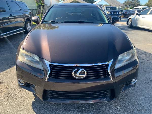 2014 Lexus GS350 with chocolate interior - cars & trucks - by dealer... for sale in Hollywood, FL – photo 2