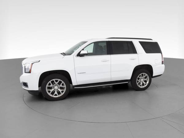 2017 GMC Yukon SLE Sport Utility 4D suv White - FINANCE ONLINE -... for sale in Indianapolis, IN – photo 4
