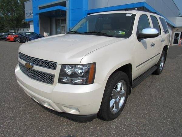 2013 Chevrolet Tahoe SUV LTZ - White for sale in Terryville, CT – photo 3