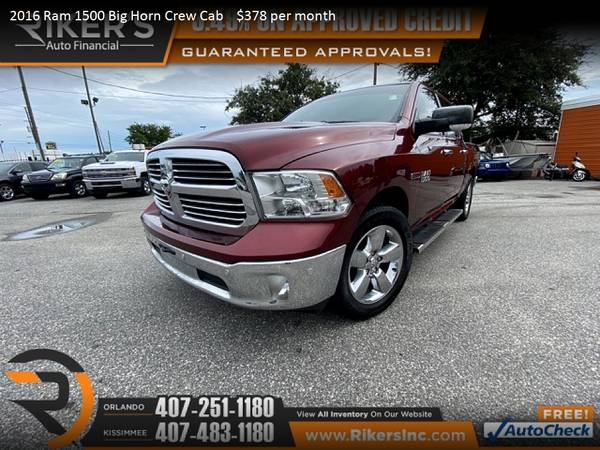 $650/mo - 2018 Ram 3500 Lone StarCrew Cab - 100 Approved! - cars &... for sale in Kissimmee, FL – photo 22