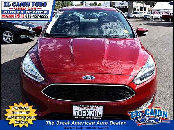 2017 Ford Focus SE Sedan-EZ FINANCING-LOW DOWN! EL CAJON FORD for sale in Santee, CA – photo 15