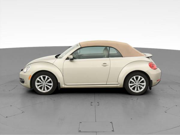 2014 VW Volkswagen Beetle TDI Convertible 2D Convertible Beige - -... for sale in Sarasota, FL – photo 5