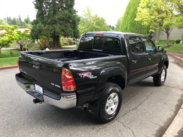 2007 Toyota Tacoma Double Cab SR5 TRD 4WD - 6speed, 1owner, Clean for sale in Kirkland, WA – photo 5