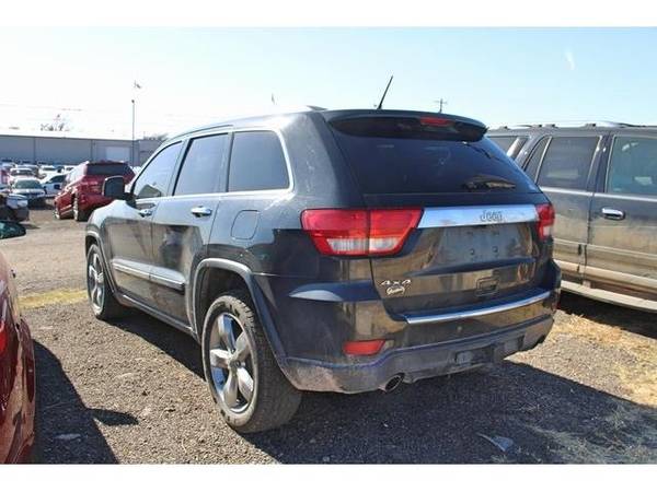 2012 Jeep Grand Cherokee Overland (Brilliant Black Crystal - cars &... for sale in Chandler, OK – photo 3