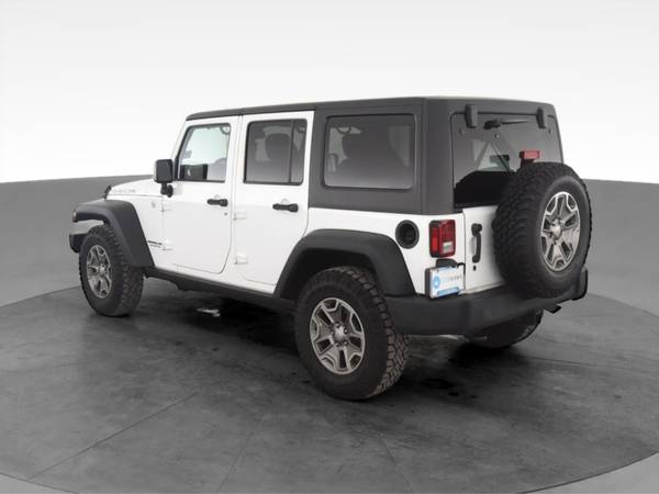 2015 Jeep Wrangler Unlimited Rubicon Sport Utility 4D suv White - -... for sale in Manchester, NH – photo 7