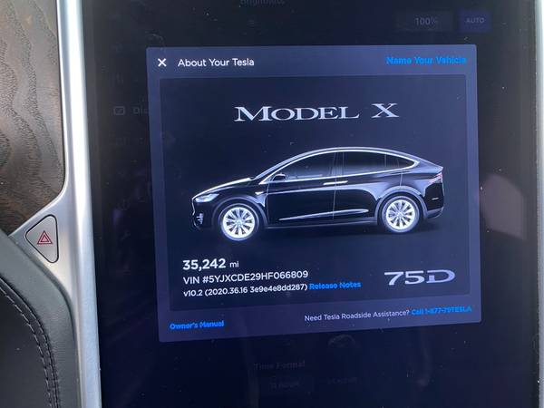 2017 Tesla Model X 75D Sport Utility 4D suv Black - FINANCE ONLINE -... for sale in Atlanta, CA – photo 19