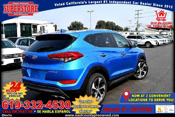 2016 HYUNDAI TUCSON LIMITED SUV-EZ FINANCING-LOW DOWN! - cars &... for sale in El Cajon, CA – photo 3