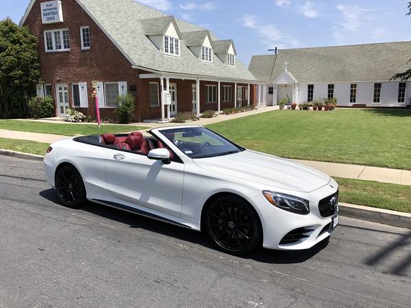 Mercedes S560 convertible for rent for sale in Los Angeles, CA – photo 4