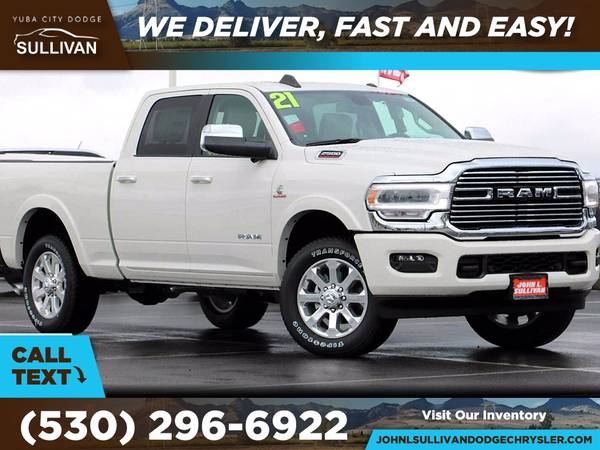 2021 Ram 2500 Laramie FOR ONLY 1, 131/mo! - - by for sale in Yuba City, CA