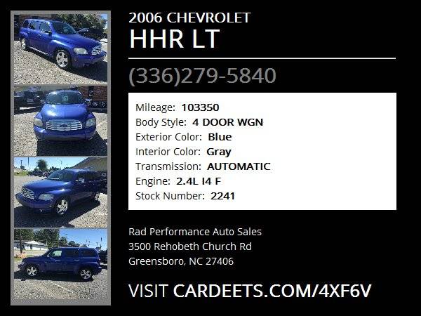 2006 CHEVROLET HHR LT - cars & trucks - by dealer - vehicle... for sale in Greensboro, NC – photo 22