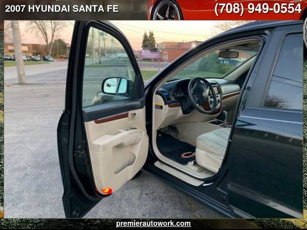 2007 HYUNDAI SANTA FE GLS - - by dealer - vehicle for sale in Alsip, IL – photo 24