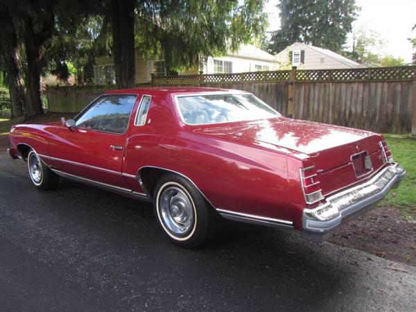 1977 Chevrolet Monte Carlo - cars & trucks - by dealer - vehicle... for sale in Shoreline, WA – photo 4