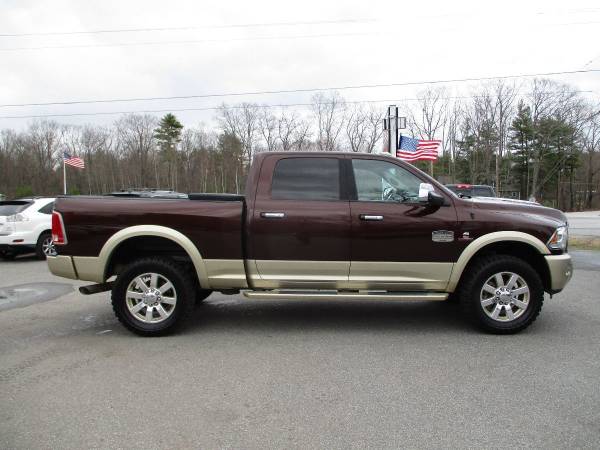 2014 Ram 2500 Diesel 4x4 4WD Dodge Longhorn Loaded! Southern Truck for sale in Brentwood, MA – photo 2