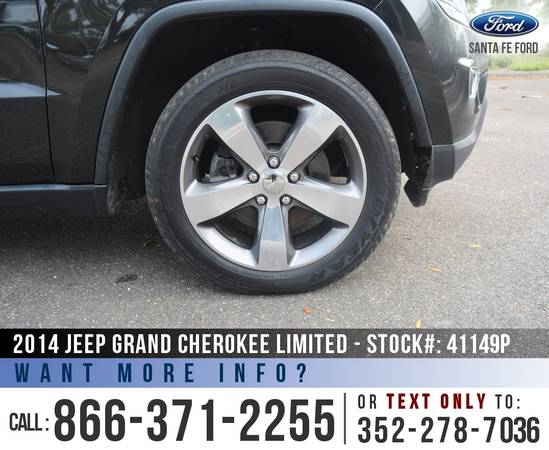 2014 JEEP GRAND CHEROKEE LIMITED Backup Camera - Leather for sale in Alachua, FL – photo 8