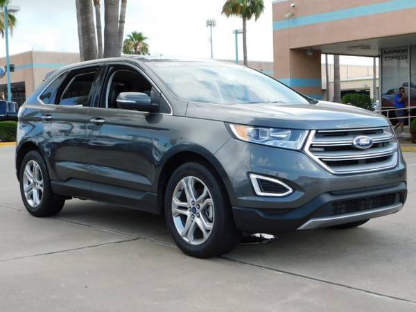 2018 Ford Edge Titanium SKU:JBB45136 SUV for sale in Brownsville, TX – photo 3