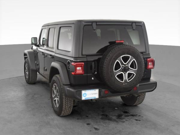 2020 Jeep Wrangler Unlimited Sport S Sport Utility 4D suv Black - -... for sale in Palmdale, CA – photo 8