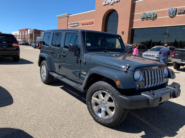 2018 Jeep Wrangler JK 4WD Unlimited Sahara for sale in Holland , MI – photo 3