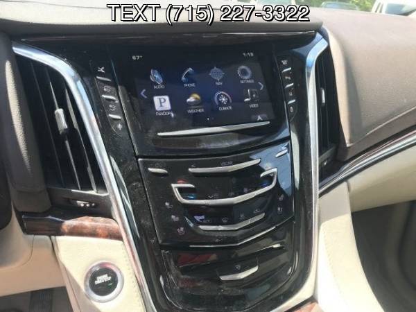 2015 CADILLAC ESCALADE PREMIUM GUARANTEED CREDIT APPROVAL for sale in Somerset, WI – photo 18