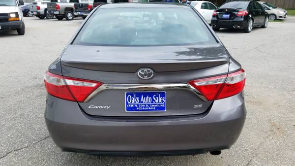 2015 Toyota Camry SE - Extra Nice! for sale in Lincoln, NE – photo 7
