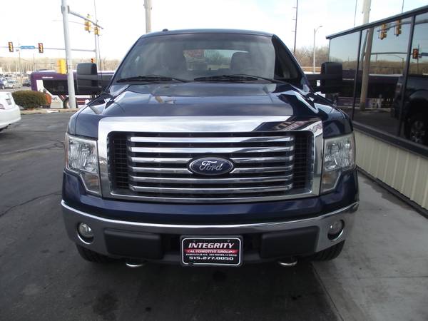 2010 Ford F150 XLT Crew Cab 4x4 Clean CarFax No Body Rust Great for sale in Des Moines, IA – photo 7