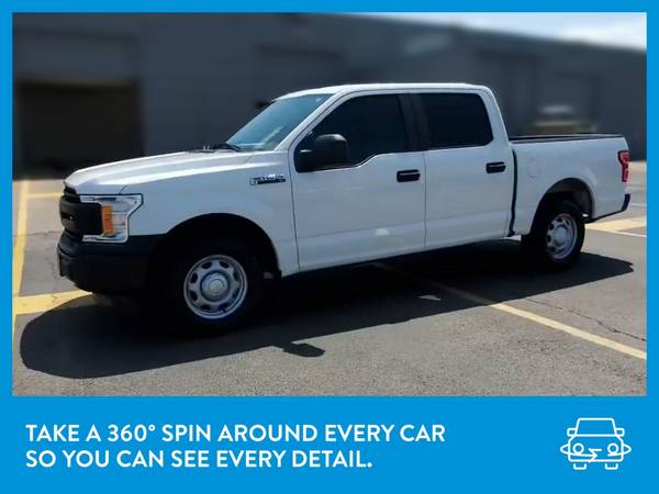 2018 Ford F150 SuperCrew Cab XL Pickup 4D 5 1/2 ft pickup White for sale in Tulsa, OK – photo 3