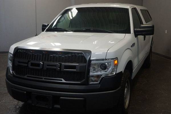 2013 Ford F150 Regular Cab, XL Pickup 2D 8 ft - WHITE for sale in Bartonville, IL – photo 2