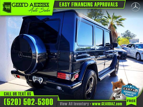 2002 Mercedes-Benz GCLASS G CLASS G-CLASS for 33, 995 or 524 per for sale in Tucson, AZ – photo 9