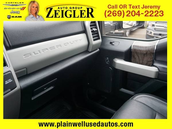 *2018* *Ford* *Super Duty F-250* *Lariat* - cars & trucks - by... for sale in Plainwell, MI – photo 21
