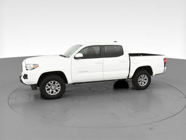 2018 Toyota Tacoma Double Cab SR5 Pickup 4D 5 ft pickup White - -... for sale in Champlin, MN – photo 4
