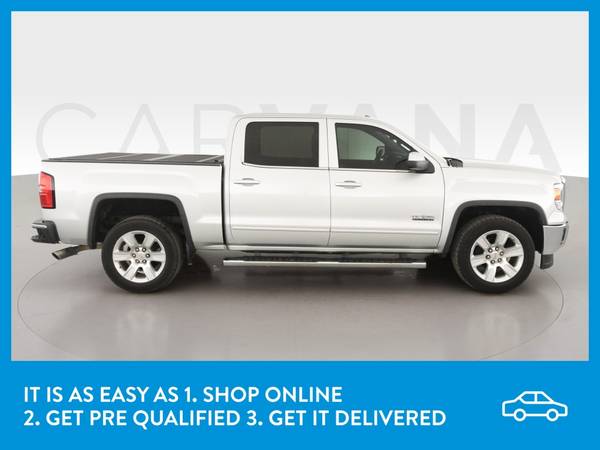 2015 GMC Sierra 1500 Crew Cab SLE Pickup 4D 5 3/4 ft pickup Silver for sale in San Marcos, TX – photo 10