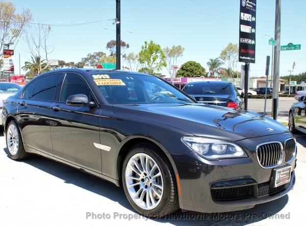2013 BMW 7 Series 750Li Dark Graphite Metallic II - cars & for sale in Lawndale, CA – photo 21