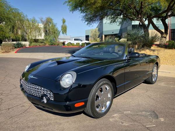 2002 Ford Thunderbird - Convertible - Clean Carfax - Only 18k... for sale in Scottsdale, AZ – photo 3
