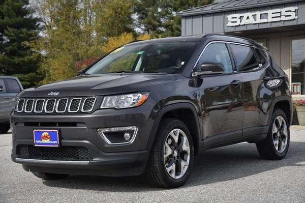 2019 JEEP COMPASS Limited 4x4 4dr SUV 14K Spotless Miles! KT753364 for sale in FAIR HAVEN, VT – photo 2